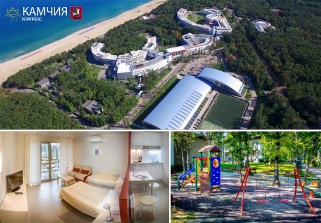 Лято в к.к Камчия! Нощувка на човек на база All Inclusive Light + басейн във вилно селище Пирин