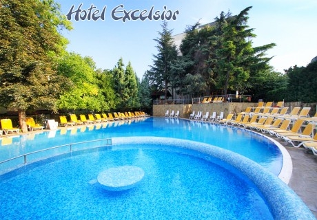 ТОП СЕЗОН в Златни пясъци! Нощувка на човек на база All Inclusive + басейн в хотел Екселсиор****. Дете до 13г. - БЕЗПЛАТНО!