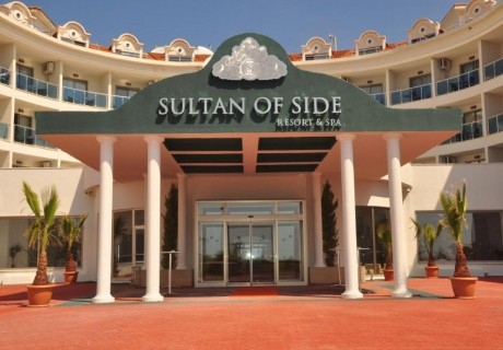 Почивка през юли и август в SULTAN OF SIDE HOTEL 5*, Сиде, Турция. Чартърен полет от София + 7 нощувки на човек на база All Inclusive!