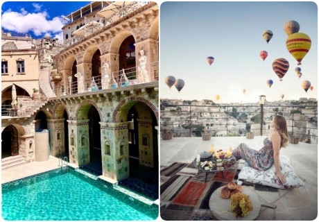 Почивка в ELIKA CAVE SUITES, Кападокия, Турция! Чартърен полет от София + 3 нощувки на човек със закуски и вечери + посещение на Ритуал на дервишите!