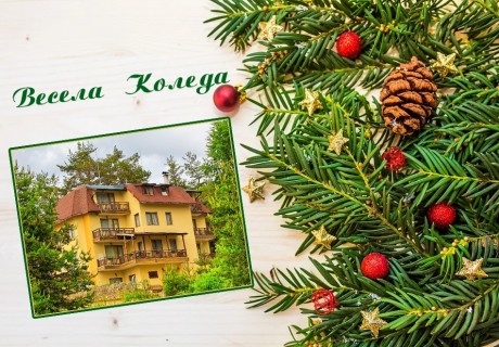 Коледа в Цигов чарк! Наем за 2 или 3 нощувки на къща с капацитет 28 човека + закуски и вечери + релакс зона в Къща за гости Слънчев цвят