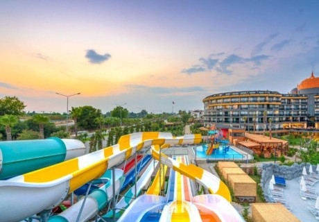 Почивка за Великден и Майски празници в Arnor De Luxe Hotel & Spa 5*, Сиде, Турция!7 нощувки на човек,Ultra All Inclusive+басейн+водни парзалки!Дете до 11г. безплатно!Собствен транспорт