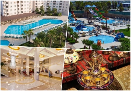 Почивка за Великден и Майски празници в ROYAL GARDEN BEACH HOTEL 5* ,Алания,Турция! 7 нощувки на човек на Ultra All Inclusive. Собствен транспорт!