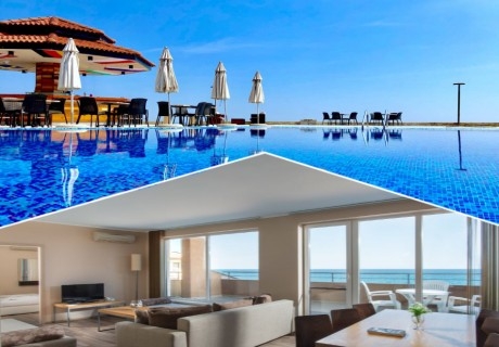 На първа линия в Обзор Бийч Ризорт*****. Нощувка на човек на база All inclusive Light + 5 басейна. Дете до 7.99г. - БЕЗПЛАТНО!