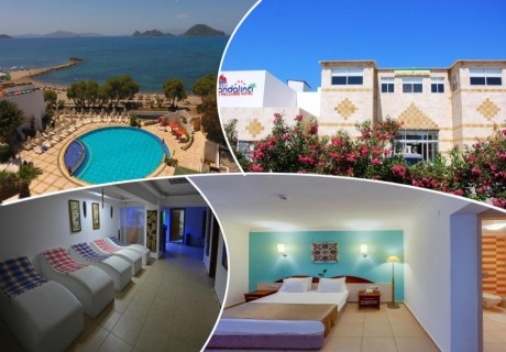 Почивка в Бодрум, Турция! 7 нощувки на човек на база All Inclusive + басейни и СПА, в хотел Yelken Mandalinci Spa&Wellness. Собствен транспорт!