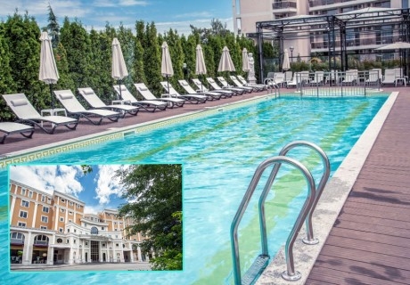 2 или 3 нощувки на човек на база All inclusive + басейн в хотел Рома Палас Делукс****, Слънчев бряг