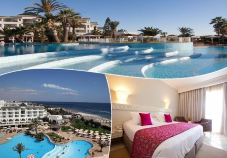 Почивка в хотел EL MOURADI PALM MARINA 5*, Хамамет, Тунис 2022. Чартърен полет от София + 7 нощувки на човек на база All Inclusive !
