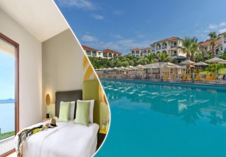 3+ нощувки на човек на база All Inclusive в Akrathos Beach Hotel 4*, Урануполис, Халкидики! Дете до 11.99г. БЕЗПЛАТНО!