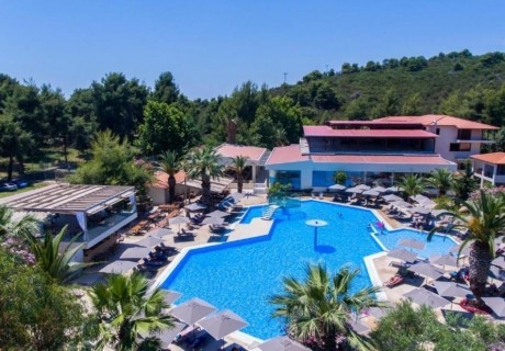 3+ нощувки на човек на база All Inclusive в хотел Poseidon Resort Hotel 4*, Неос Мармарас, Халкидики! Дете до 12.99г. БЕЗПЛАТНО!