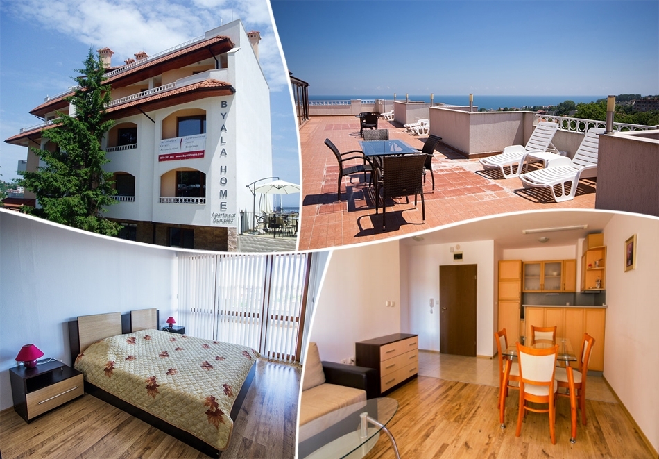 1 или 5 нощувки с капацитет до 6 човека от Апартаментен комплекс Бяла Хоум, Бяла