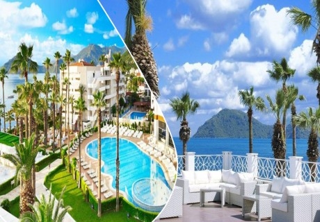 Почивка в хотел IDEAL PRIME BEACH 4*, Мармарис, Турция! Автобусен транспорт + 7 нощувки на човек на база Ultra All Inclusive. Дете до 11.99г. безплатно!