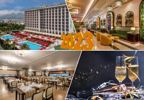 Нова Година в MEGASARAY WEST BEACH ANTALYA 5*, Коняалтъ, Турция. Чартърен полет от София + 4 нощувки на човек на база All Inclusive!