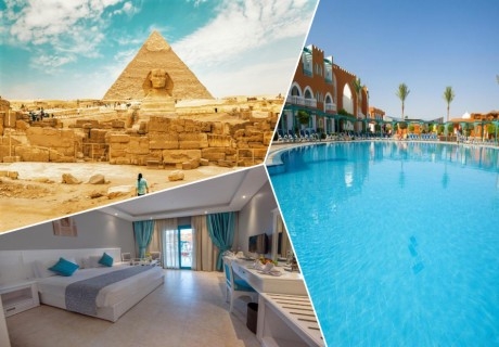 Почивка в SUNRISE GARDEN BEACH RESORT 5*, Хургада, Египет 2023! Чартърен полет от София + 7 нощувки на човек на база All Inclusive!