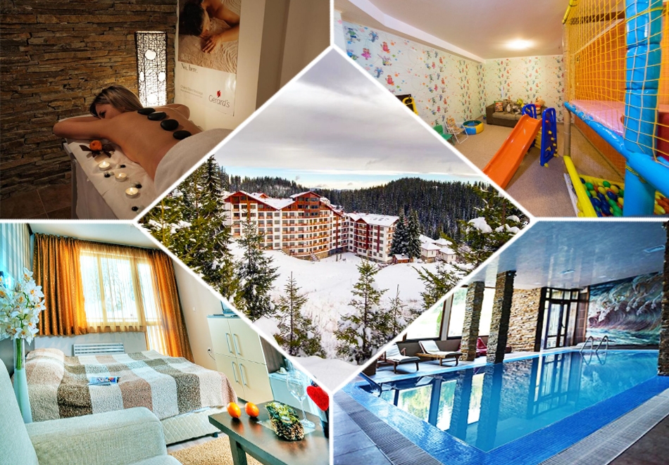 2 нощувки на човек със закуски и вечери + басейн и релакс зона от апарт-хотел Форест Нук, Пампорово