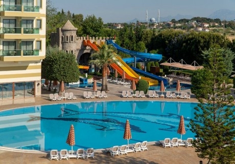 Ранни записвания в Adalya Art Side Hotel 5*, Сиде, Турция! Автобусен транспорт + 7 нощувки на база Ultra Аll Inclusive на човек + басейни и водни пързалки. Дете до 11.99г. безплатно