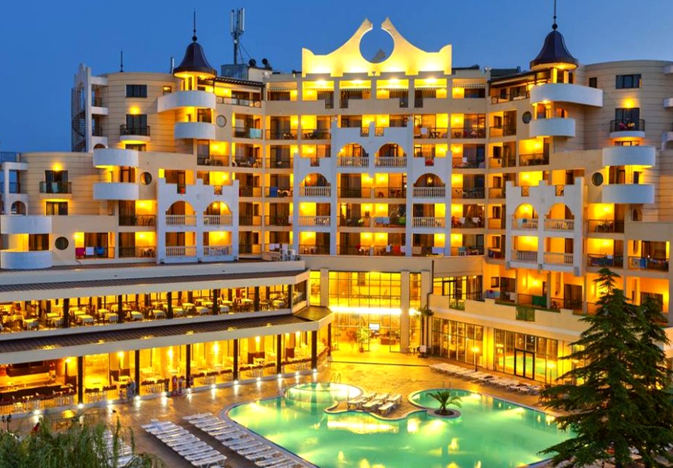 Нощувка на човек на база All Inclusive + басейн и анимация от хотел Империал Ризорт, Слънчев бряг