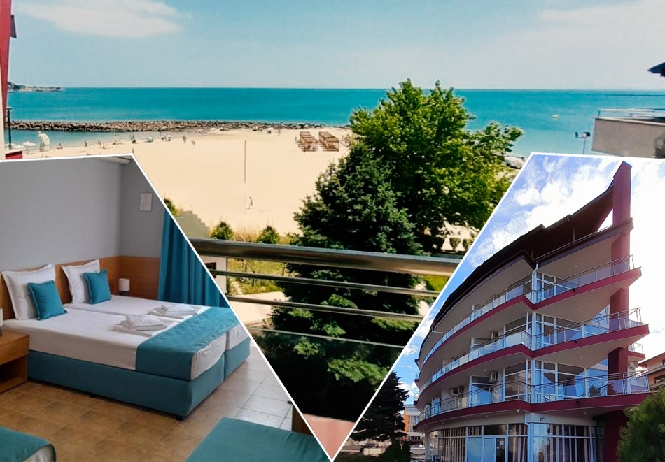 Нощувка на човек на първа линия в Аурелия Бей между Равда и Несебър