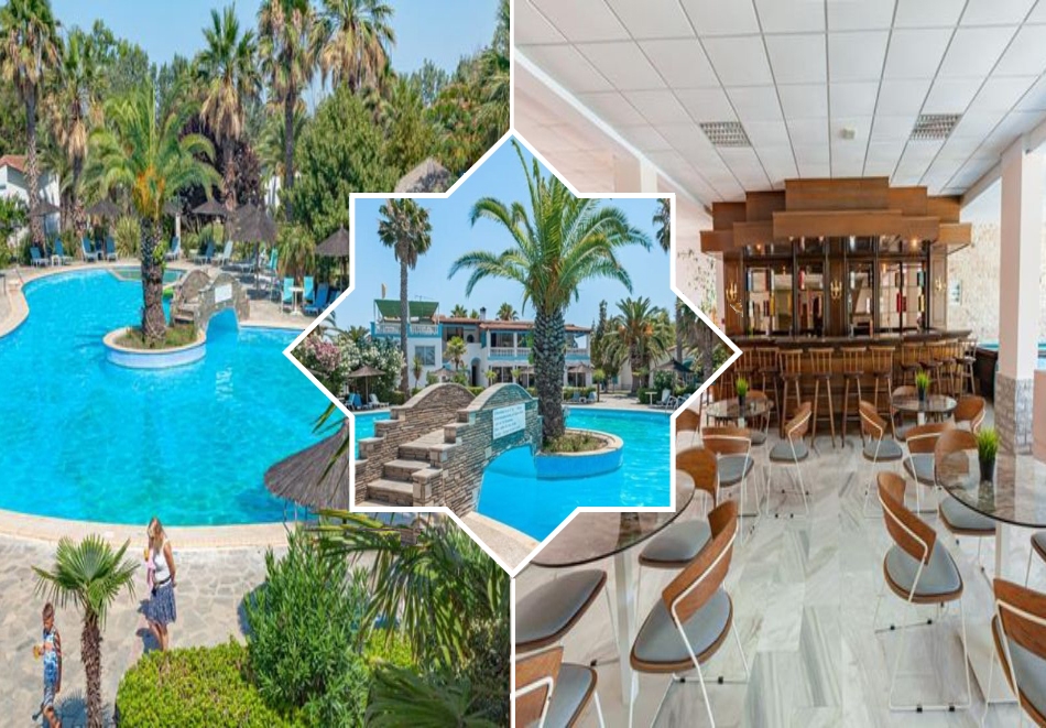Почивка в Tropical hotel 3+, Фурка, Гърция! 4+ нощувки на човек на база All Inclusive Light + басейн в Касандра