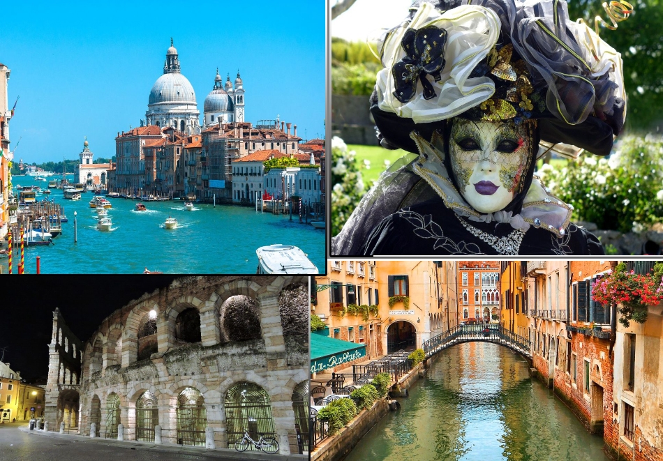 09.02 Екскурзия до Милано, Верона и Венеция! Самолетен билет от София + 3 нощувки на човек със закуски и посещение на Карнавалът във Венеция