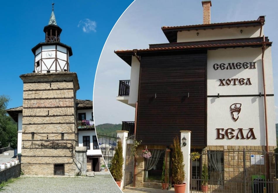 Нощувка на човек със закуска или със закуска и вечеря в хотел Бела, Трявна