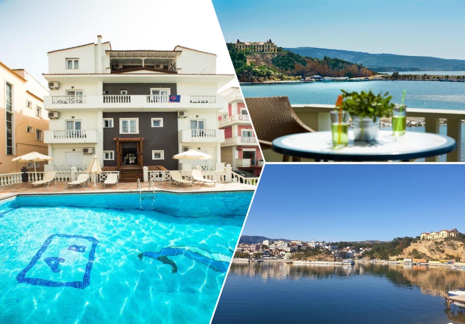 Ранни записвания на първа линия в Anna Beach Hotel, Лименария, о.Тасос, Гърция! 2+ нощувки на човек + басейн