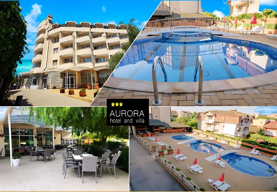 Лято в Константин и Елена! Нощувка на база All Inclusive на човек + басейн от хотел Аврора***. Дете до 11.99г. БЕЗПЛАТНО!