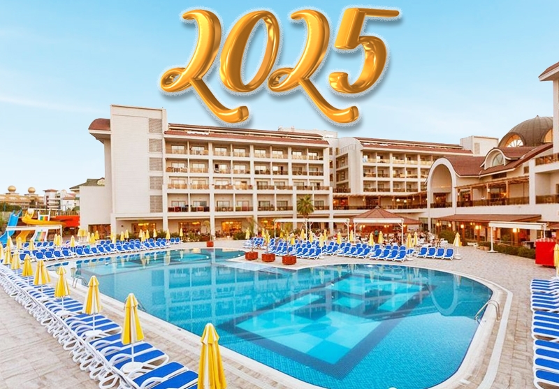 5* Нова Година в SEHER SUN PALACE, Сиде, Турция! Автобусен транспорт + 4 нощувки на човек на база Аll Inclusive.