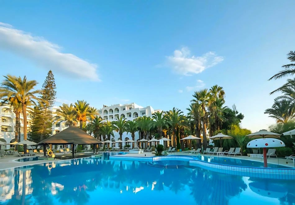 Ранни записвания за лято 2025 на 1-ва линия в Сус, Тунис! Чартърен полет от София + 7 All inclusive нощувки на човек в MARHABA BEACH 4*