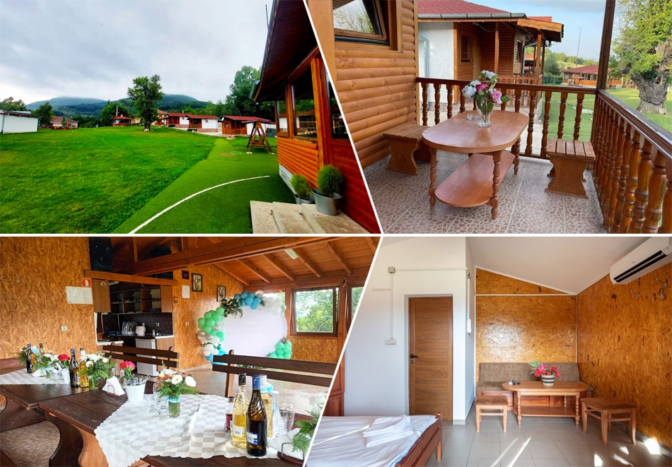 Нощувка със закуска за двама или наем на комплекса за 20 човека + ползване на закрита механа с барбекю от Комплекс Елата, с. Заселе