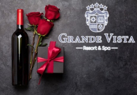 Свети Валентин в Цигов Чарк: 2 нощувки на човек със закуски, вечери и празнична програма + басейн и СПА в Гранде Виста Резорт****