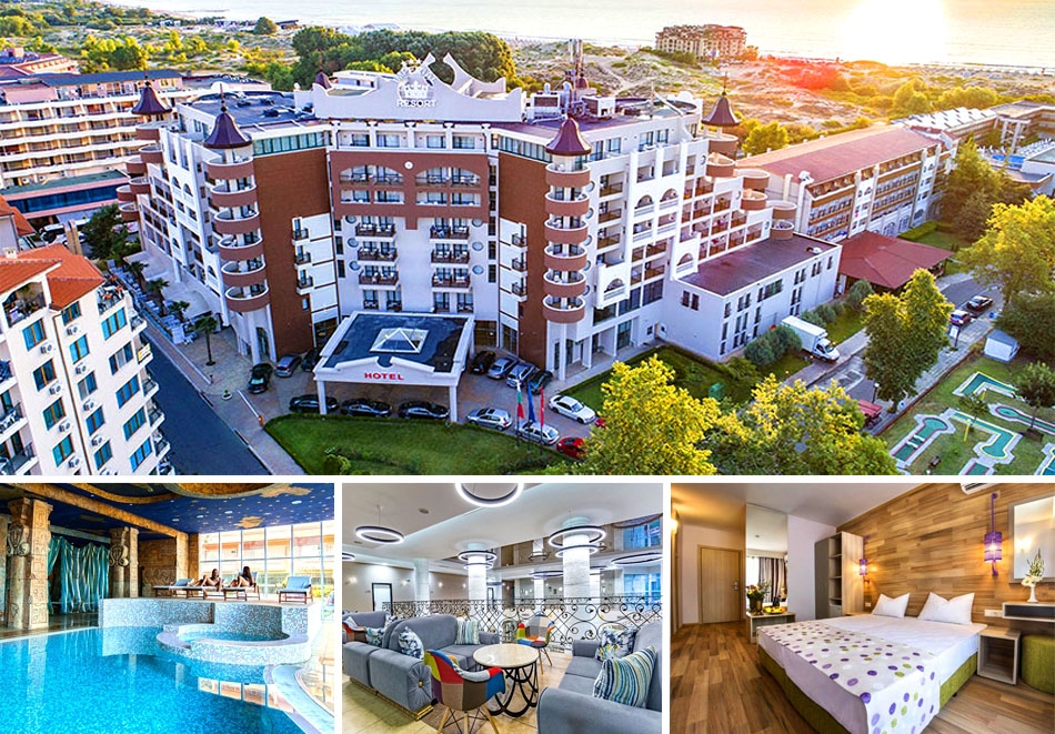 Нощувка на човек на база Ultra All Inclusive + басейн и анимация от хотел Империал Ризорт****, Слънчев бряг