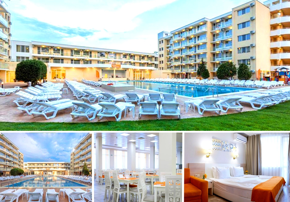 Нощувка на човек на база All inclusive + басейн от хотел Гардън Невис, Слънчев бряг