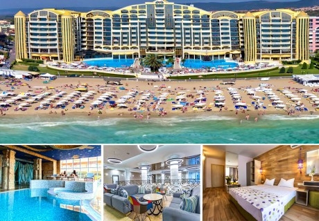 Нощувка на човек на база Ultra All Inclusive + басейн и анимация от хотел Империал Ризорт****, Слънчев бряг