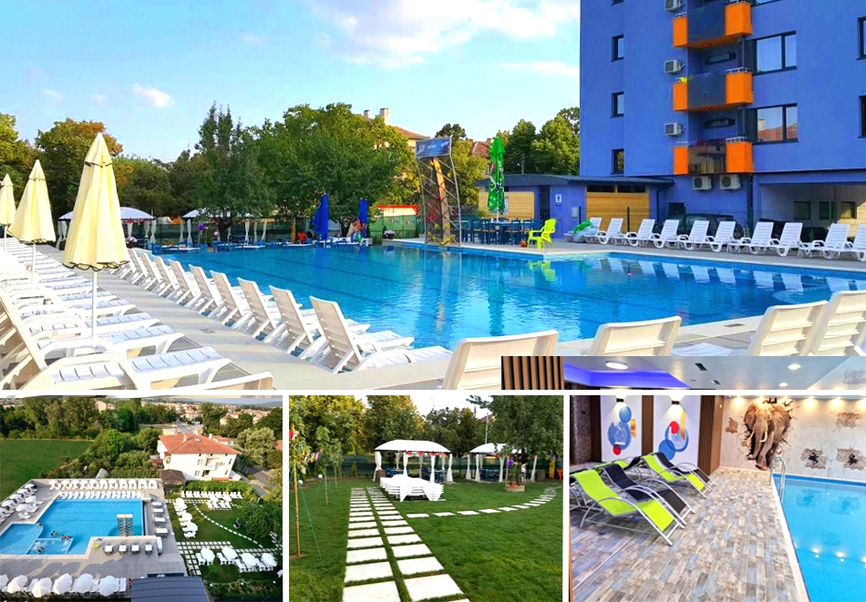 Почивка в Хисаря! Нощувка на човек със закуска + външен, вътрешен минерален басейн и релакс зона от хотел Хелоу Хисар. Дете до 5.99г. - безплатно!