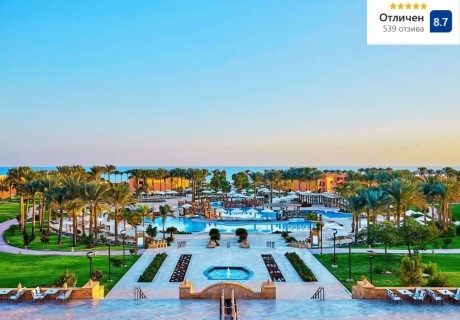 На първа линия в хотел JAZ Grand Marsa 5*, Марса Алам, Египет! 7 All Inclusive нощувки за ДВАМА с полет от София