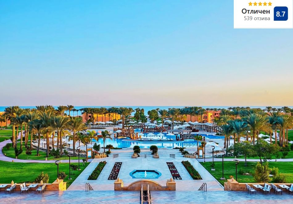 	 На първа линия в хотел JAZ Grand Marsa 5*, Марса Алам, Египет! 7 All Inclusive нощувки за ДВАМА с полет от София 