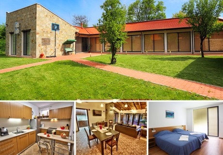 Почивка до Плевен! Нощувка за 16 човека в луксозна къща от Къща Чудна, село Бресте, Червен бряг