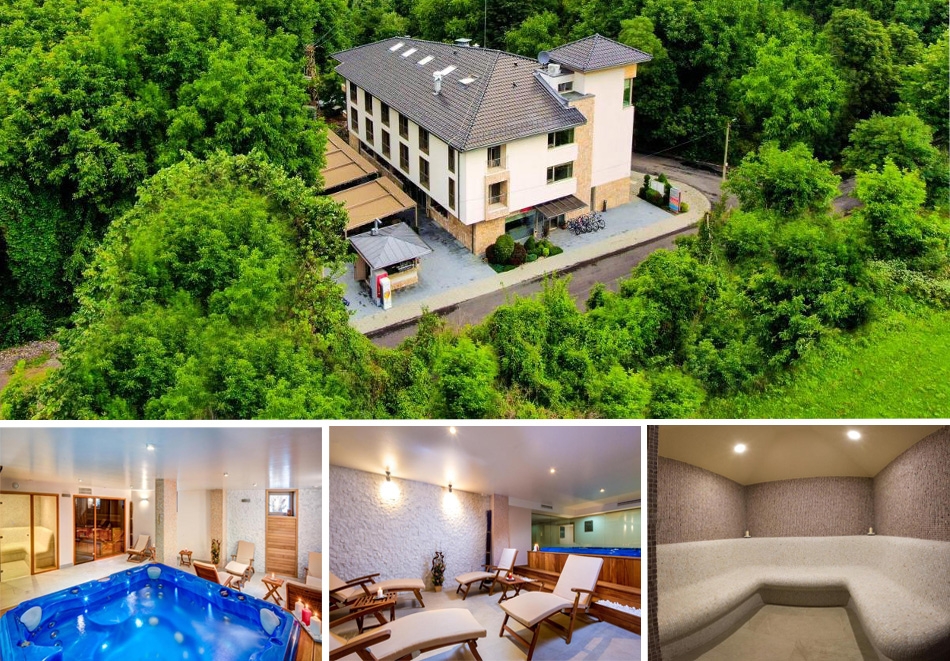 Почивка край Крушунските водопади! Нощувка на човек със закуска + релакс зона от хотел Катлея, с. Крушуна, до Ловеч