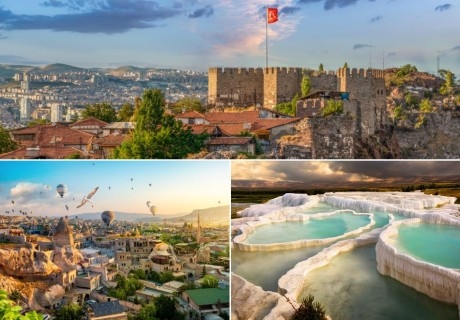 Екскурзия до Анкара, Кападокия и Памуккале - по стъпките на древните цивилизации! 8 нощувки в хотел 3* със закуски на човек от ТА Росса Травъл