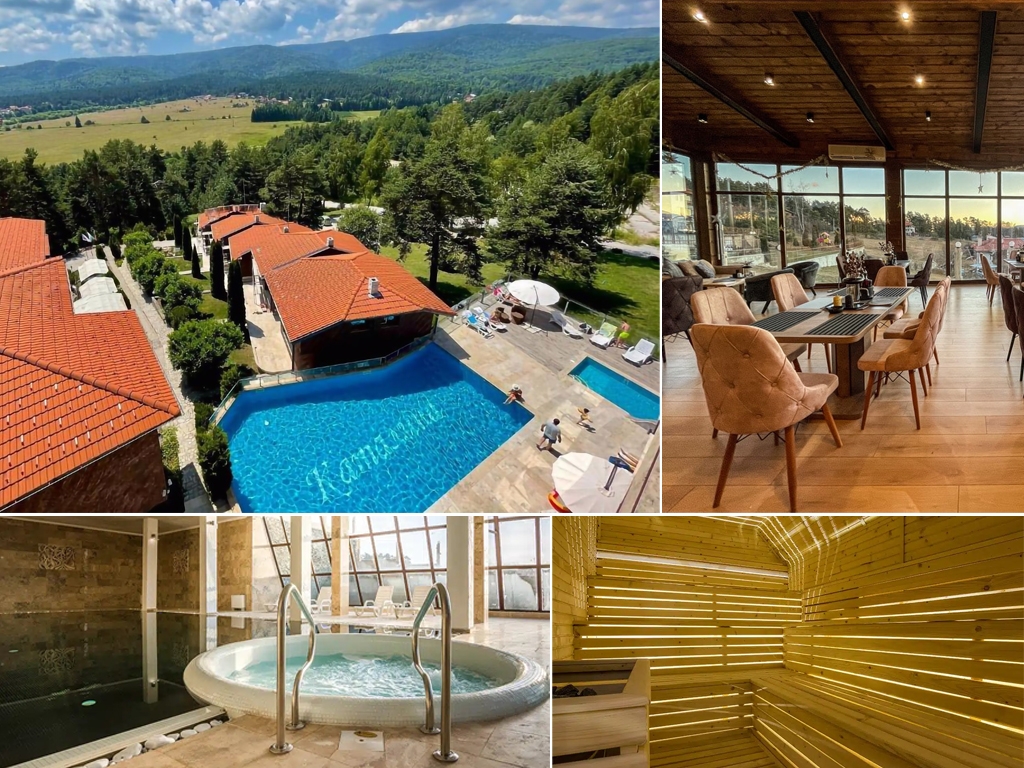 Златна есен в Цигов чарк! Нощувка за двама със закуска, обяд* и вечеря + басейн и СПА център в Комплекс Каталина 3*