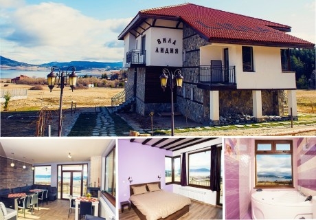 Нощувка за двама с дете до 12г. или наем на вила за 20 човека + външно джакузи от Вила Лидия, Цигов чарк