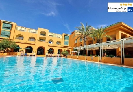 Коледа в Alhambra Thalasso 5*, Хамамет, Тунис! Самолетен билет от София + 7 нощувки на човек на база All Inclusive. Задължително доплащане за Коледна вечеря