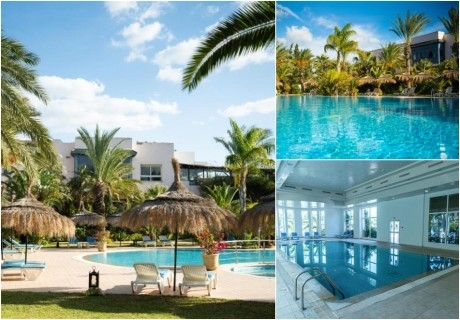 Коледа в Eden Yasmine Resort and Spa 4*, Хамамет, Тунис! Самолетен билет от София + 7 нощувки на човек на база Ultra All Inclusive. Задължително доплащане за Коледна вечеря