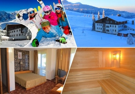 Вашата СКИ почивка, до Габрово! 2 или 3 нощувки на човек със закуски и вечери от хотел Еделвайс, м. Узана