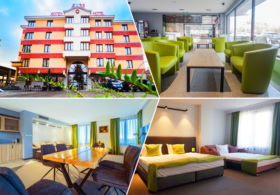 Нощувка на човек в хотел А & М, Пловдив