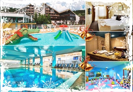 Коледа във Велинград! 2 или повече нощувки на човек със закуски и вечери, едната празнична с възможност за обяд + МИНЕРАЛЕН басейн и релакс център в хотел Селект 4*