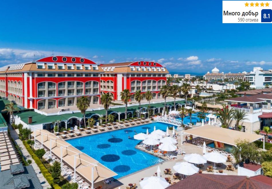Нова Година в хотел ORANGE COUNTY RESORT  5*, Белек, Турция! Автобусен транспорт + 4 или 5 нощувки на човек на база Аll Inclusive