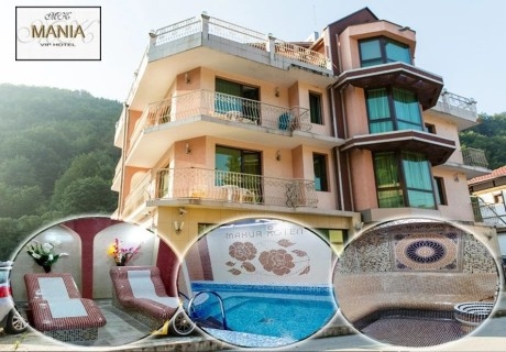 Нощувка на човек със закуска + релакс зона в хотел Мания, село Чифлик