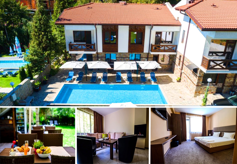 Нощувка на човек в луксозен апартамент със закуска от Къща за гости Релакс, Огняново