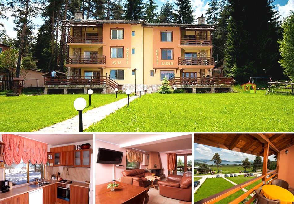 Нощувка за двама с дете до 12г. или наем на къща за 12 човека + външно джакузи от къща за гости Лидия, Цигов чарк